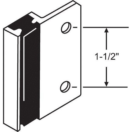 Strybuc Inswing Strike for Slide Latch 91-82